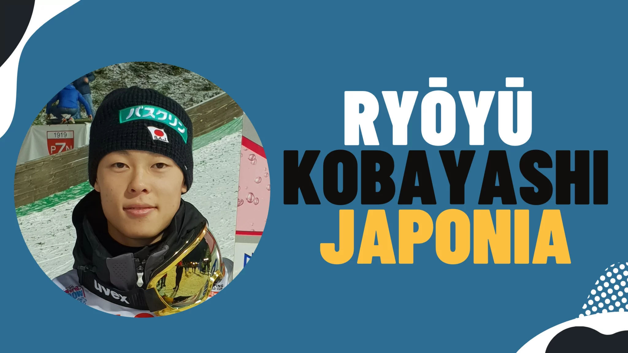 Faworyt skoków narciarskich Ryoyo Kobayashi (Japonia)