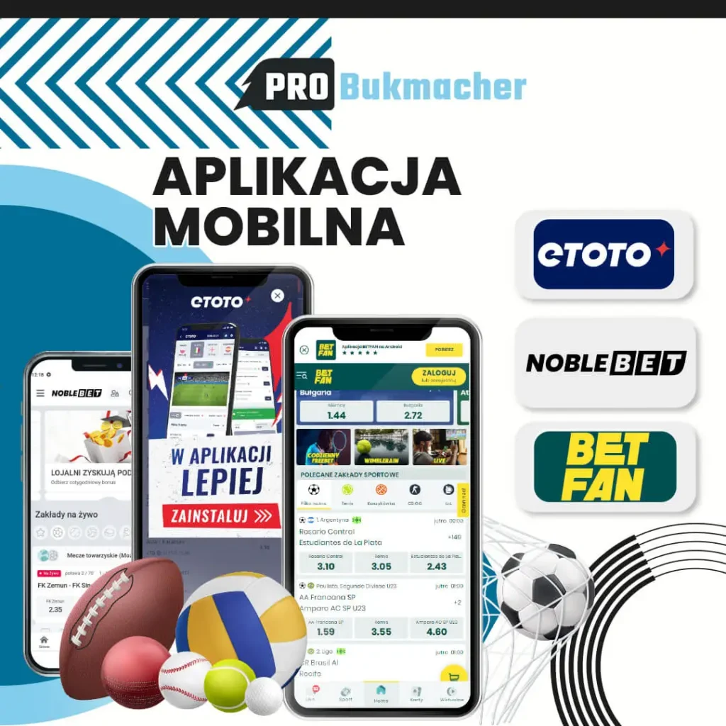 Polscy bukmacherzy z najlepszą aplikacją mobilną