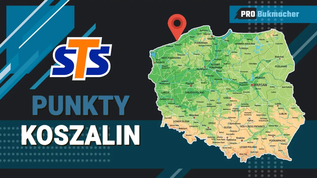 Dostępne lokalizacje STS w Koszalinie