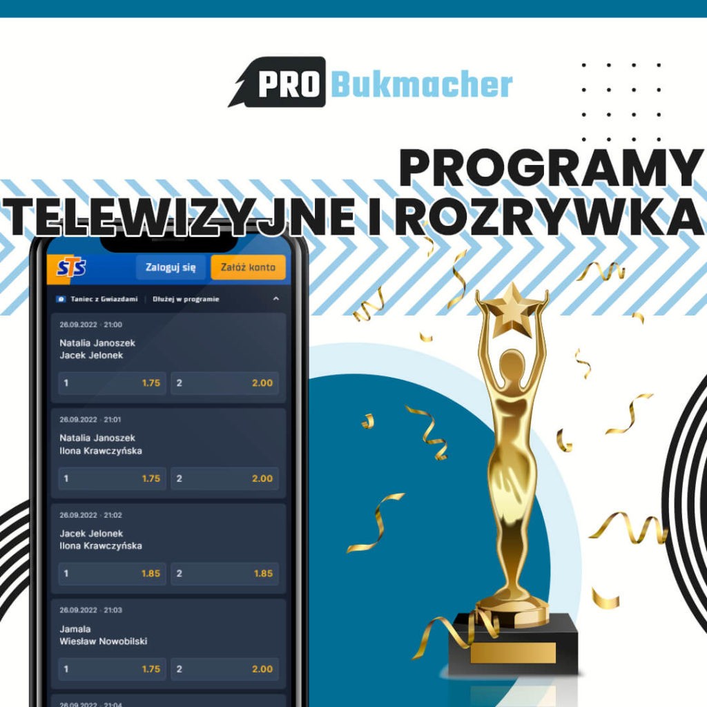 Zakłady bukmacherskie na Programy telewizyjne - Probukmacher