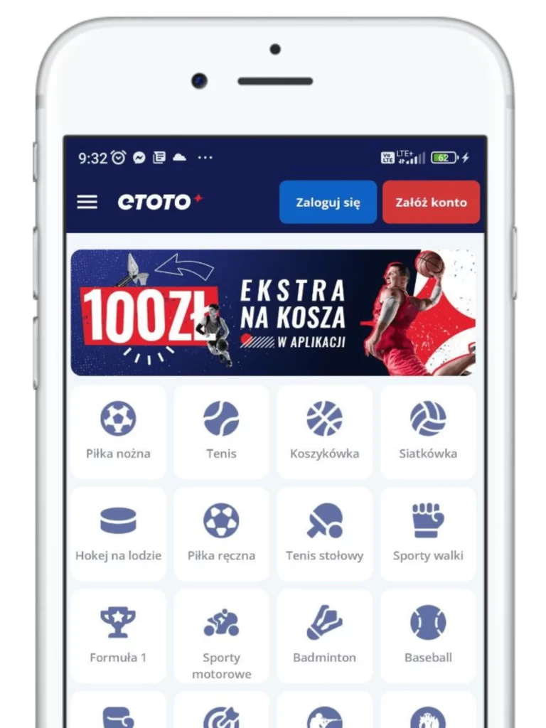 ETOTO Aplikacja Mobilna - Pobierz na Android & iOS