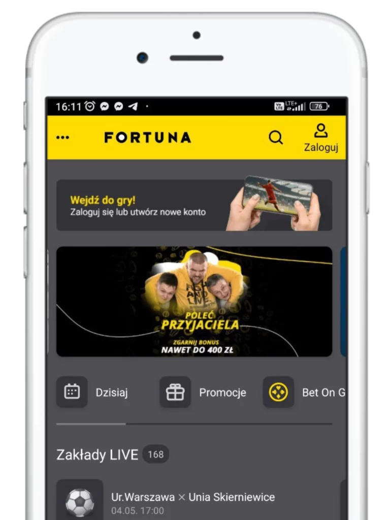 Fortuna aplikacja - Jak pobrać eFortuna apk?