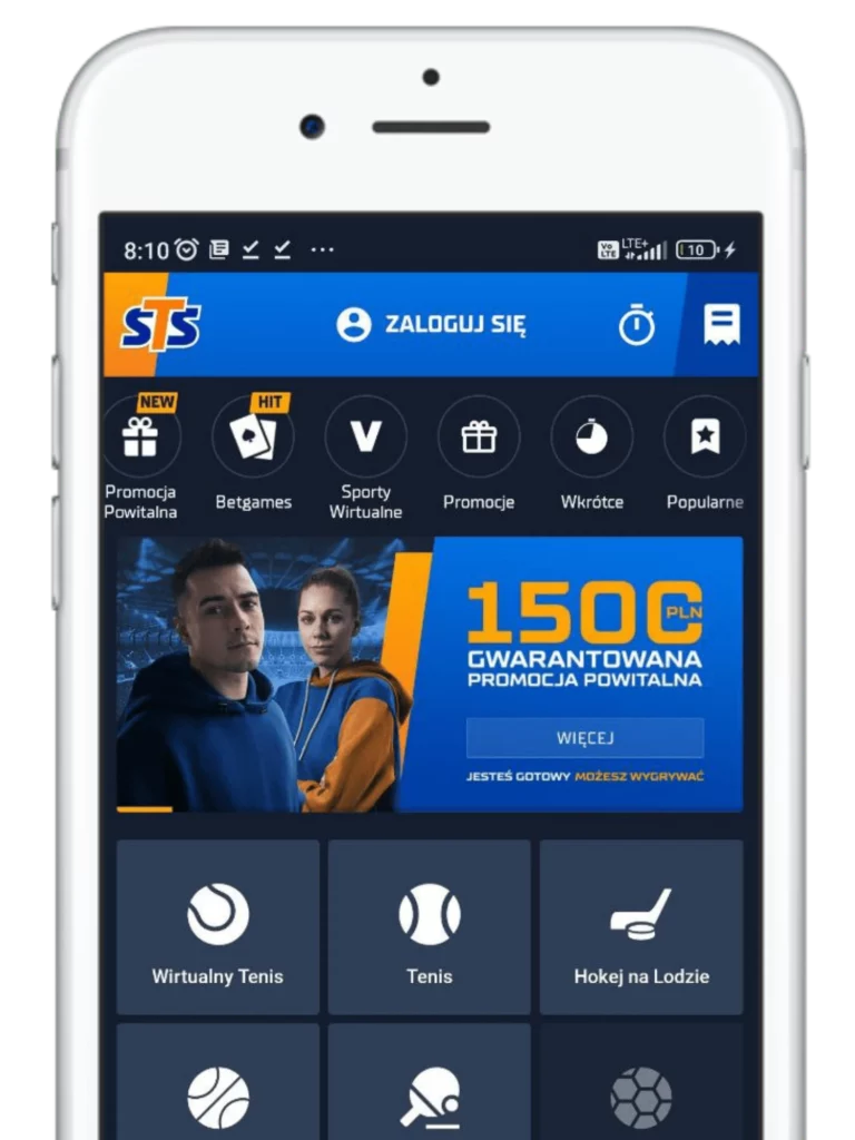 STS Aplikacja Pobierz na Android & iOS