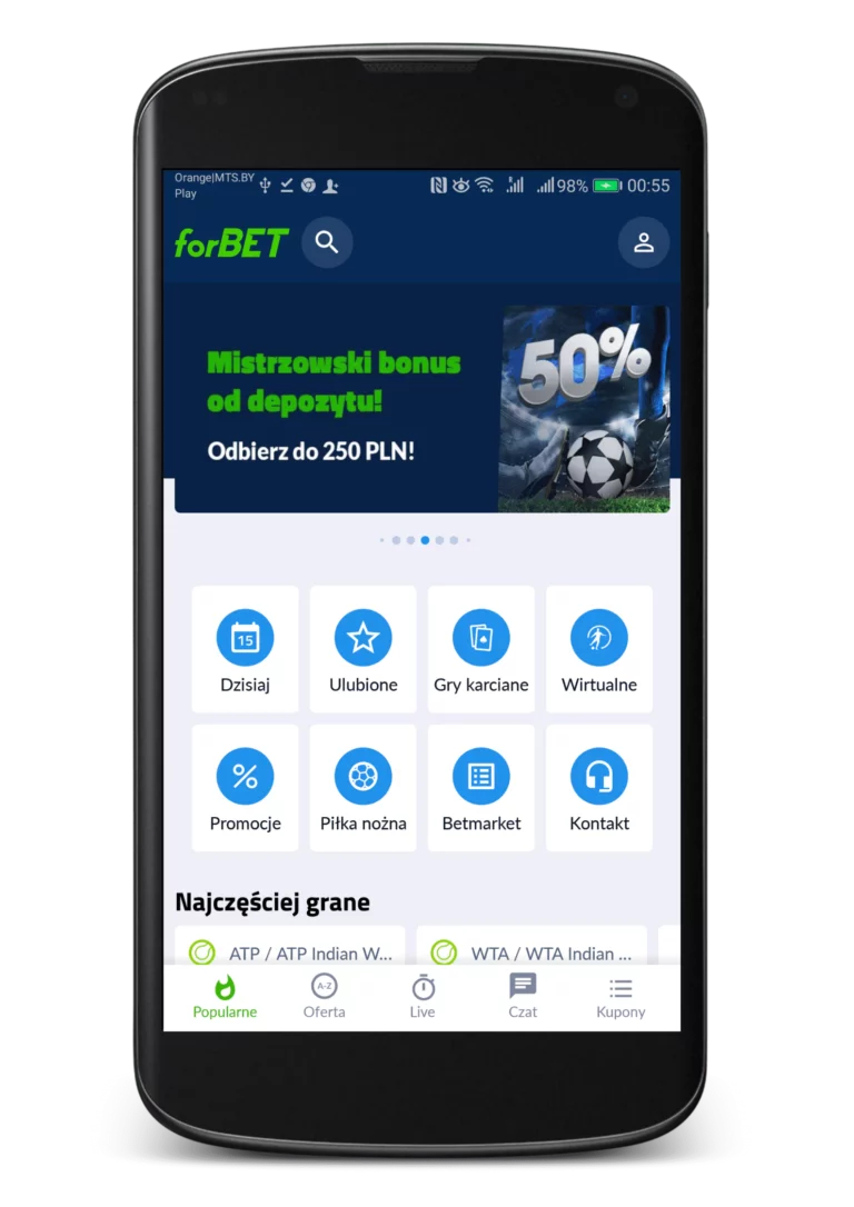 Jak zainstalować apkę Forbet na Android krok 5 - aplikacja forbet w twoim smartfonie
