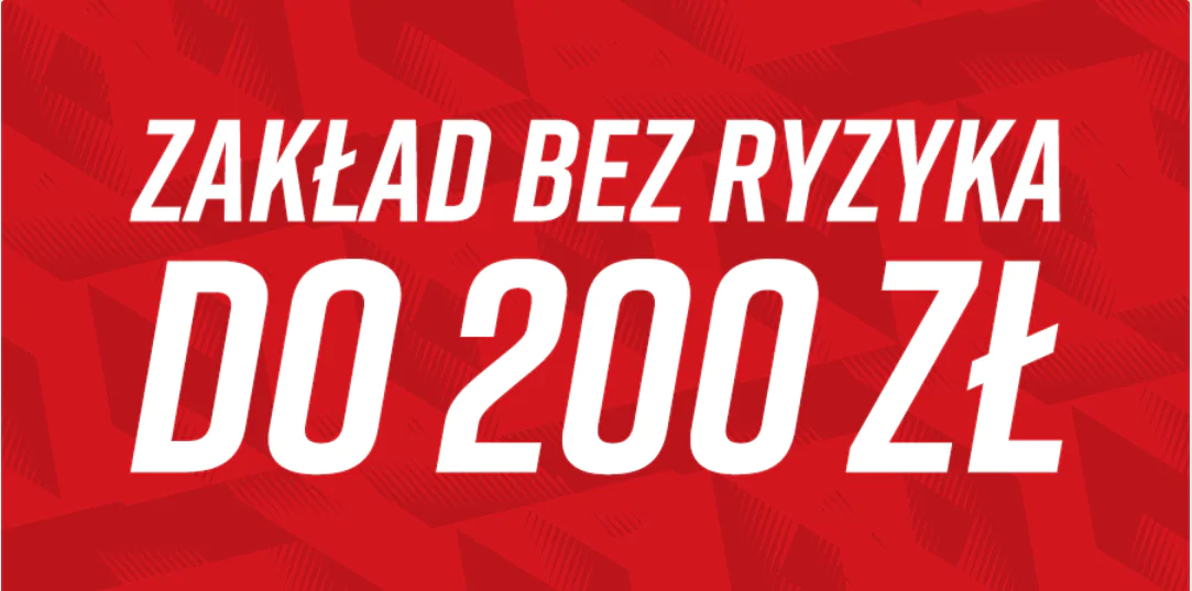 Promocja powitalna Zakład bez ryzyka dla nowych graczy bukmachera Betclic do 200 PLN. Wpisz Betclic kod promocyjny i odbierz!