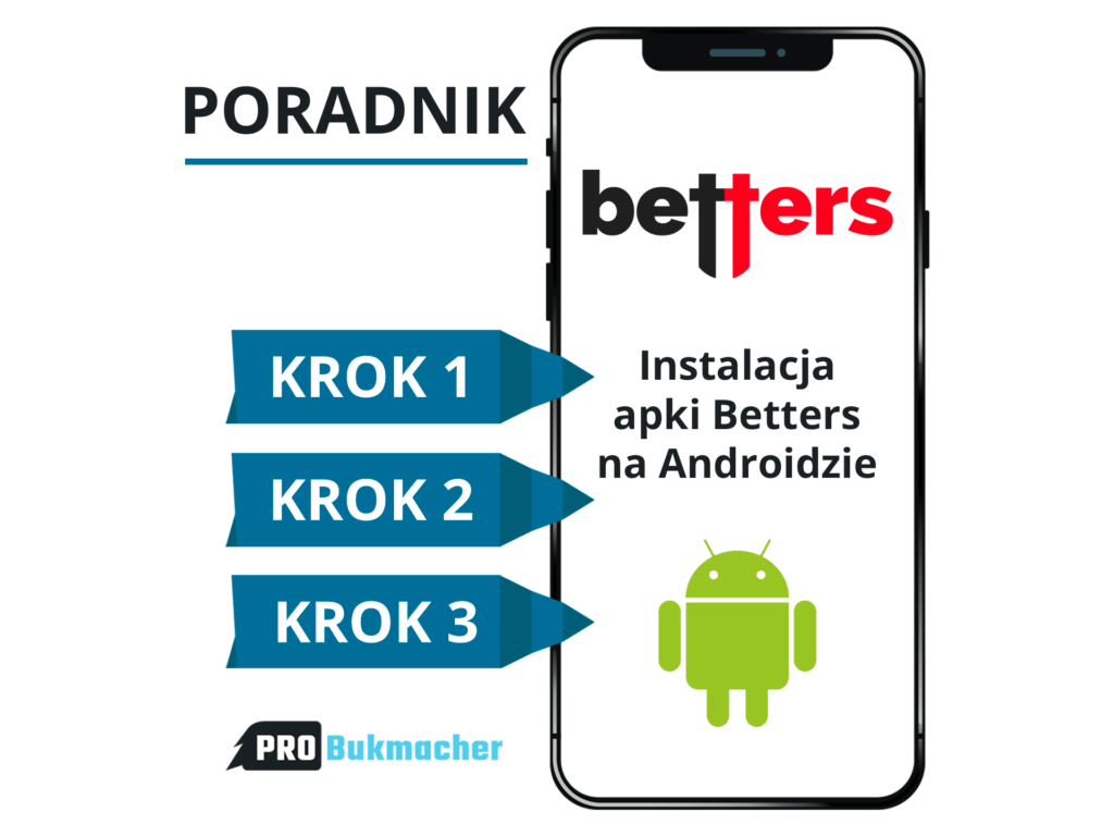 Poradnik - Instalacja apki Betters na Androidzie - Probukmacher