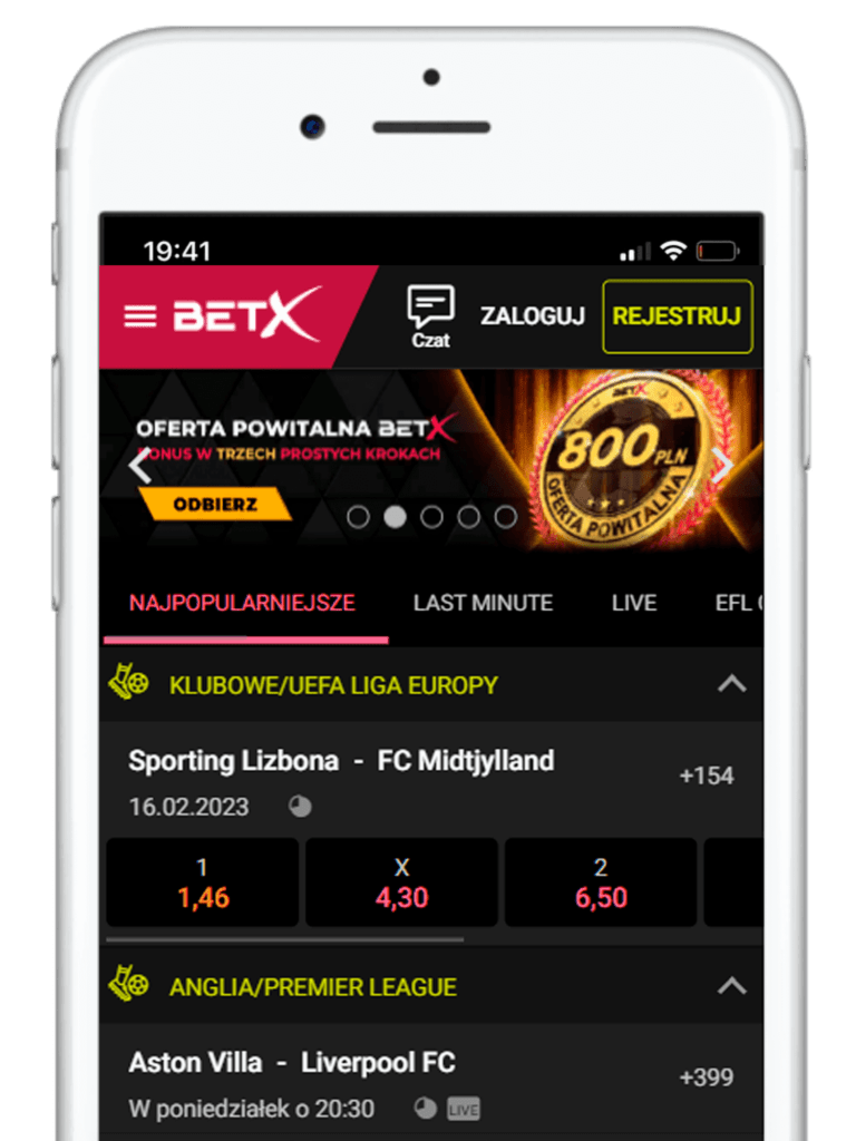 BetX Aplikacja Pobierz na Android & iOS